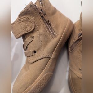 Cat & Jack Tan Kids Shoes with Zipper